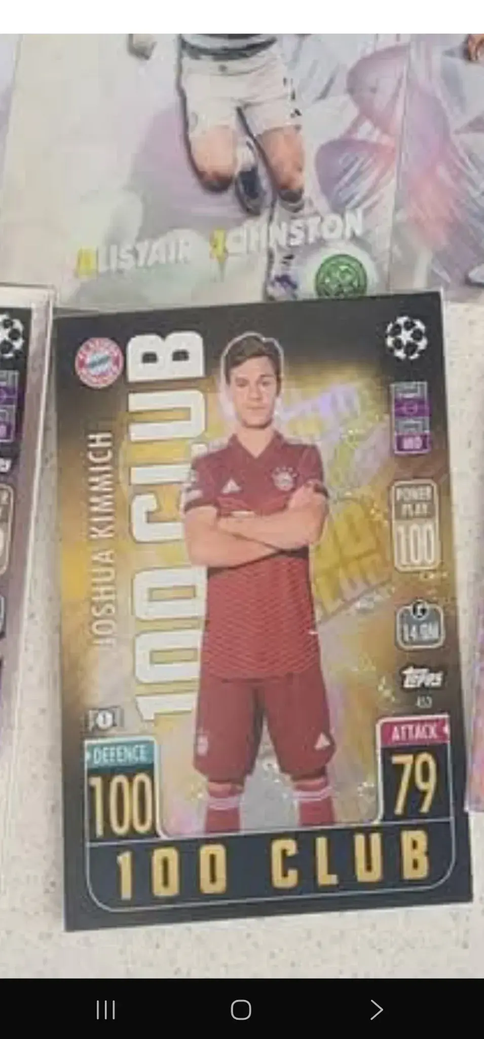 קלפי match attax 5