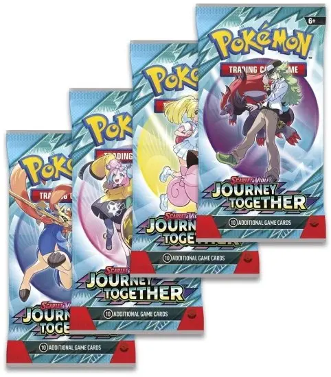 Pokemon TCG Scarlet & Violet - Journey Together Build and Battle