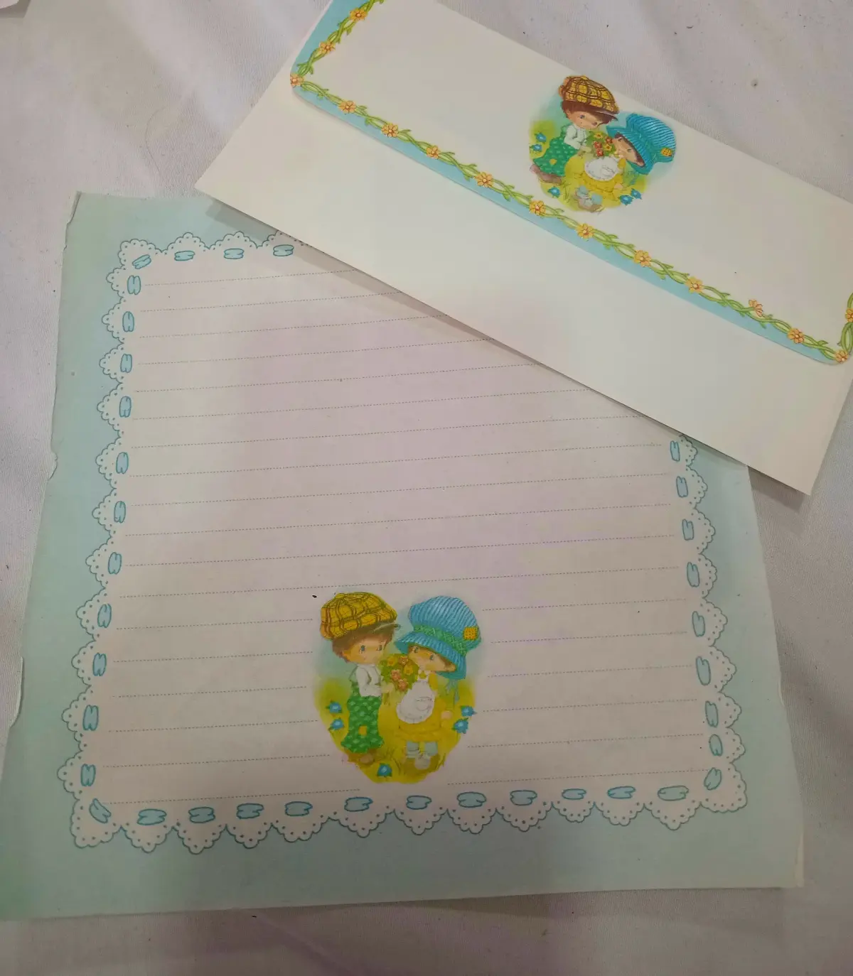 סט מכתביה עם מעטפה תואמת בוני בונט
