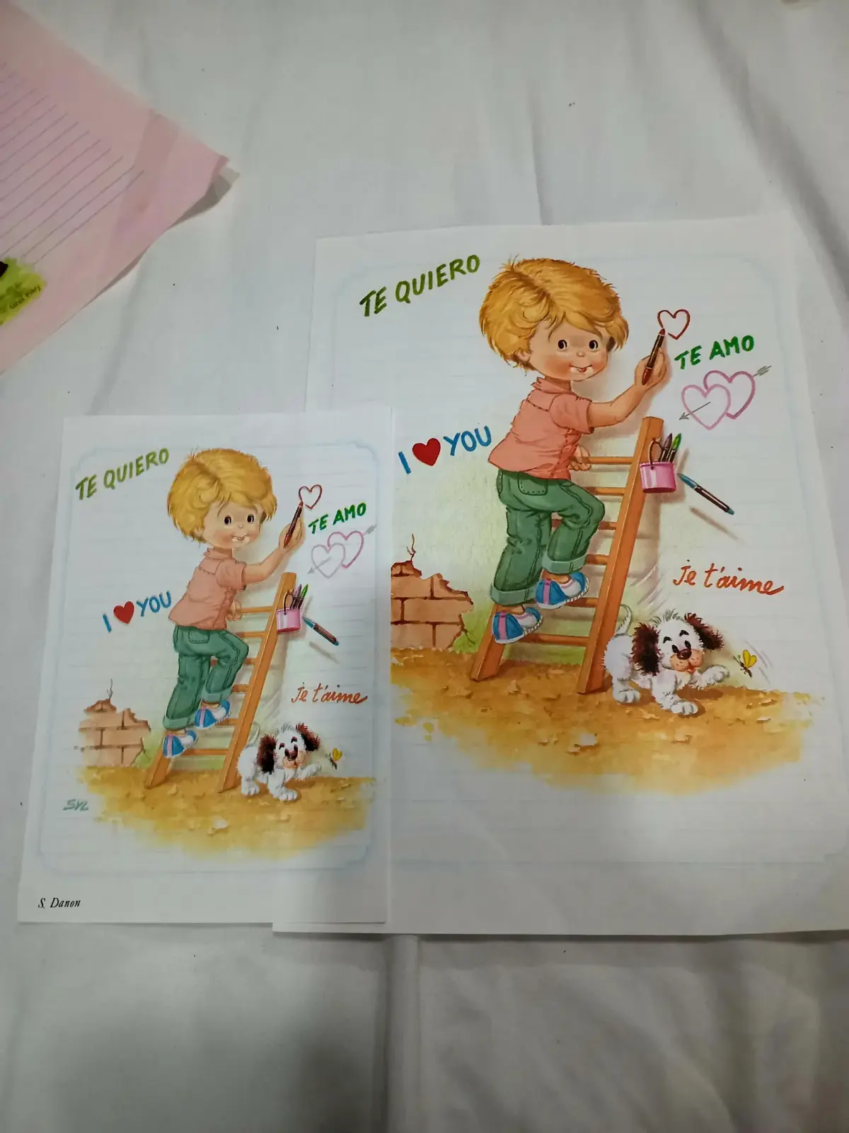 סט מכתביה גדולה ובינונית