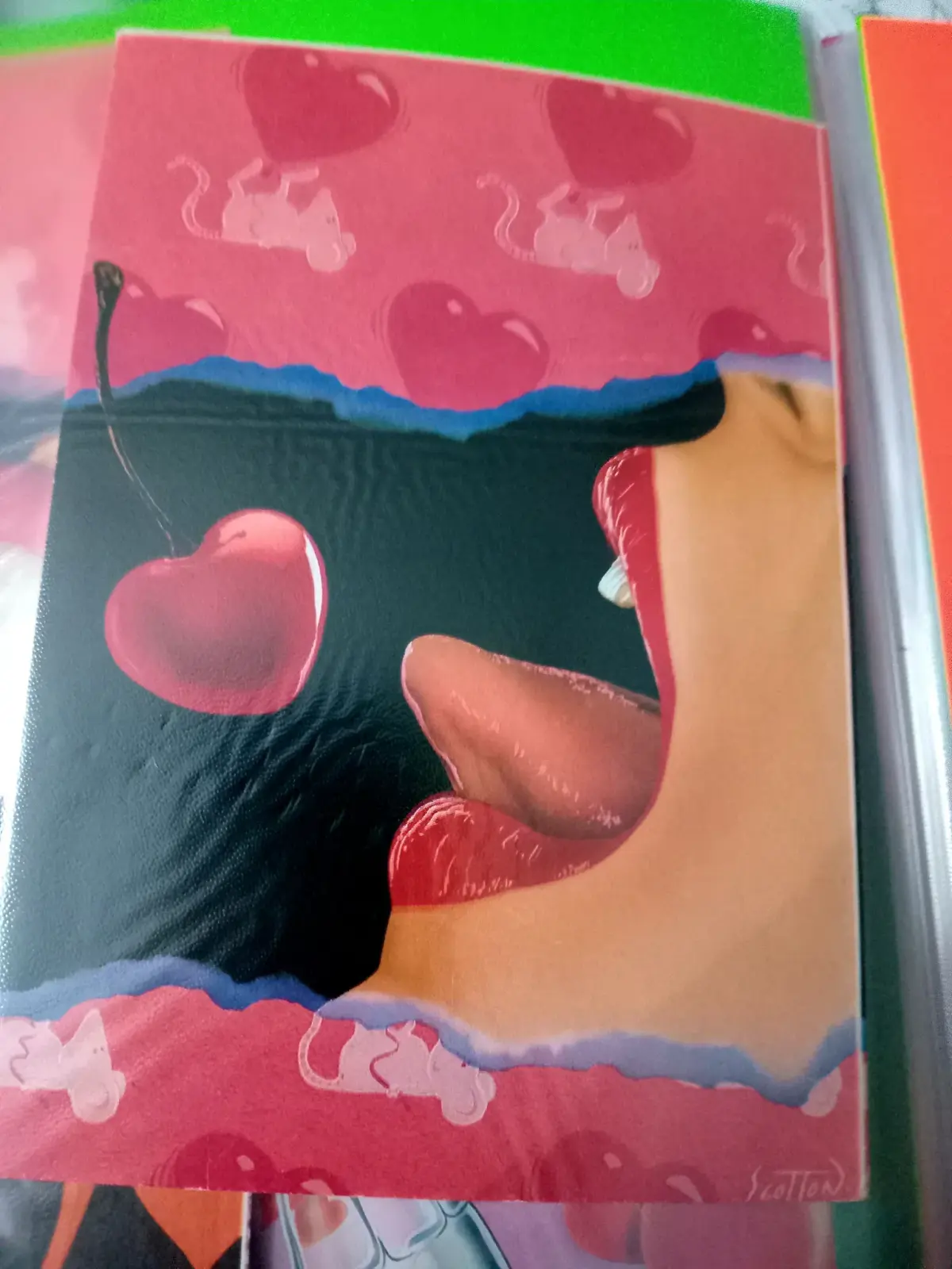 גלויה גודל כף היד