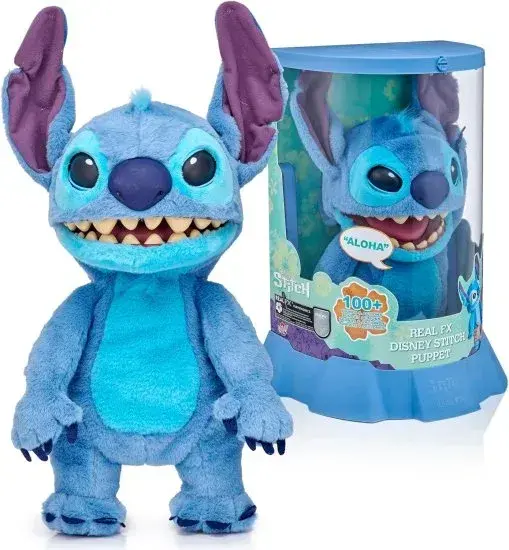 בובת סטיץ' אינטראקטיבית 45 ס''מ Real FX מבית Disney