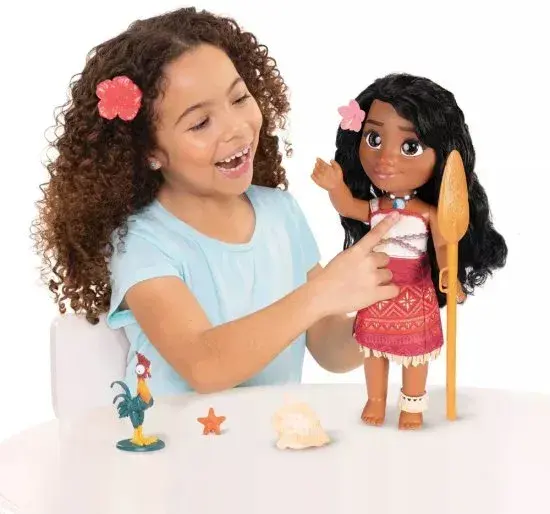 ערכת משחק נסיכות דיסני 38 ס''מ My Singing Friend מבית Jakks Pacific - מואנה והייהיי 2