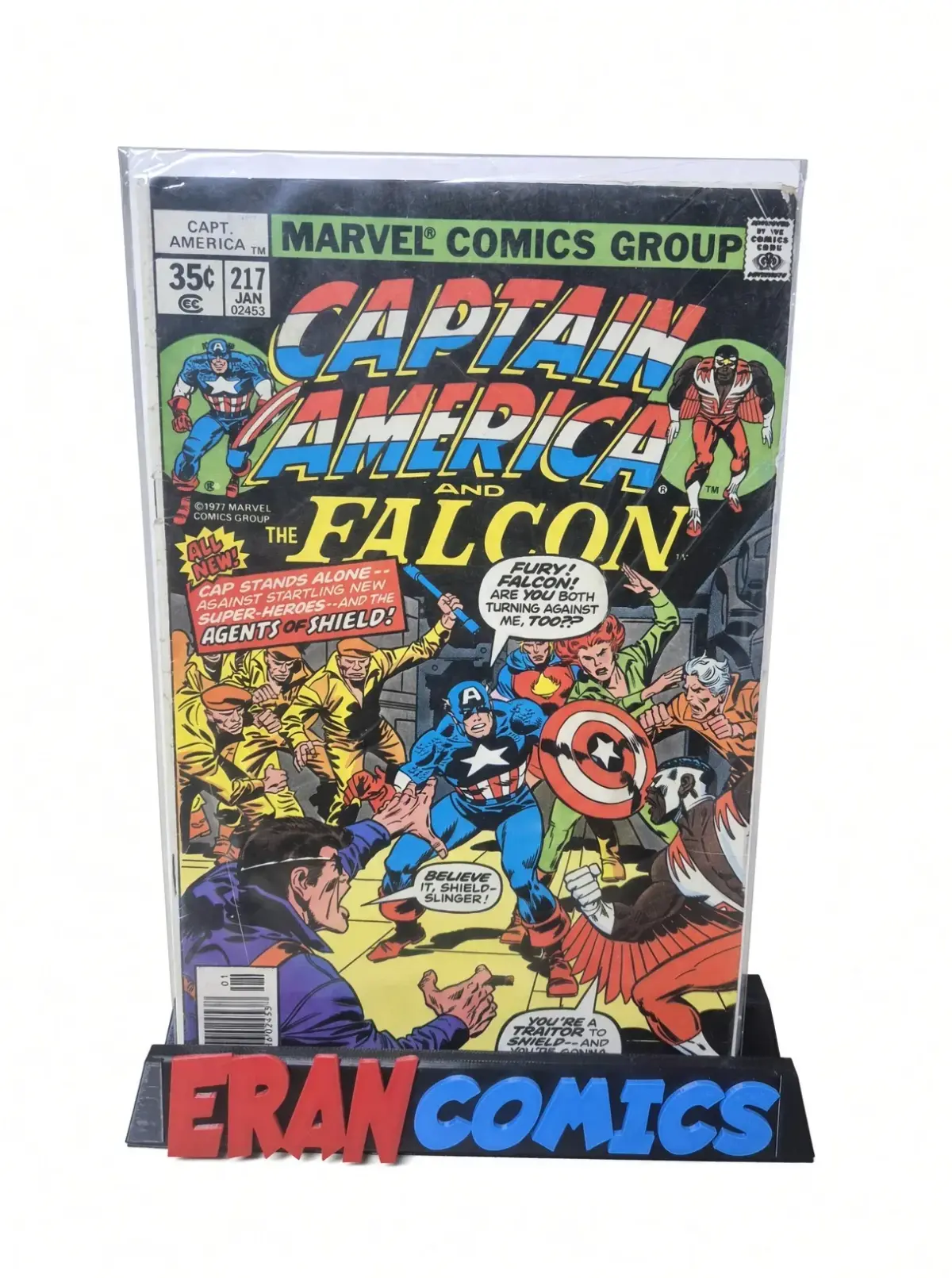Captain America #217 