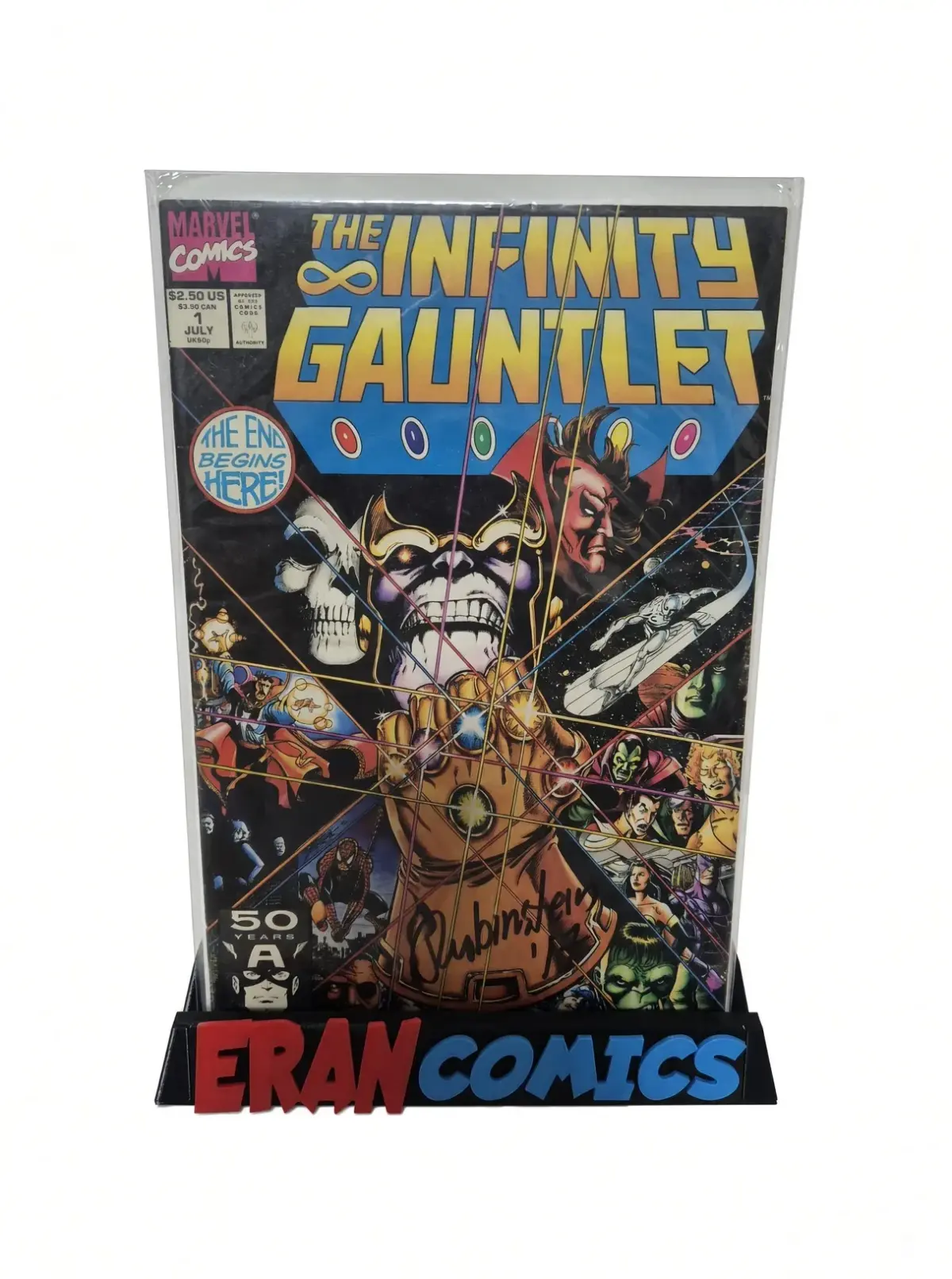 The Infinity Gauntlet #1 — Signed 