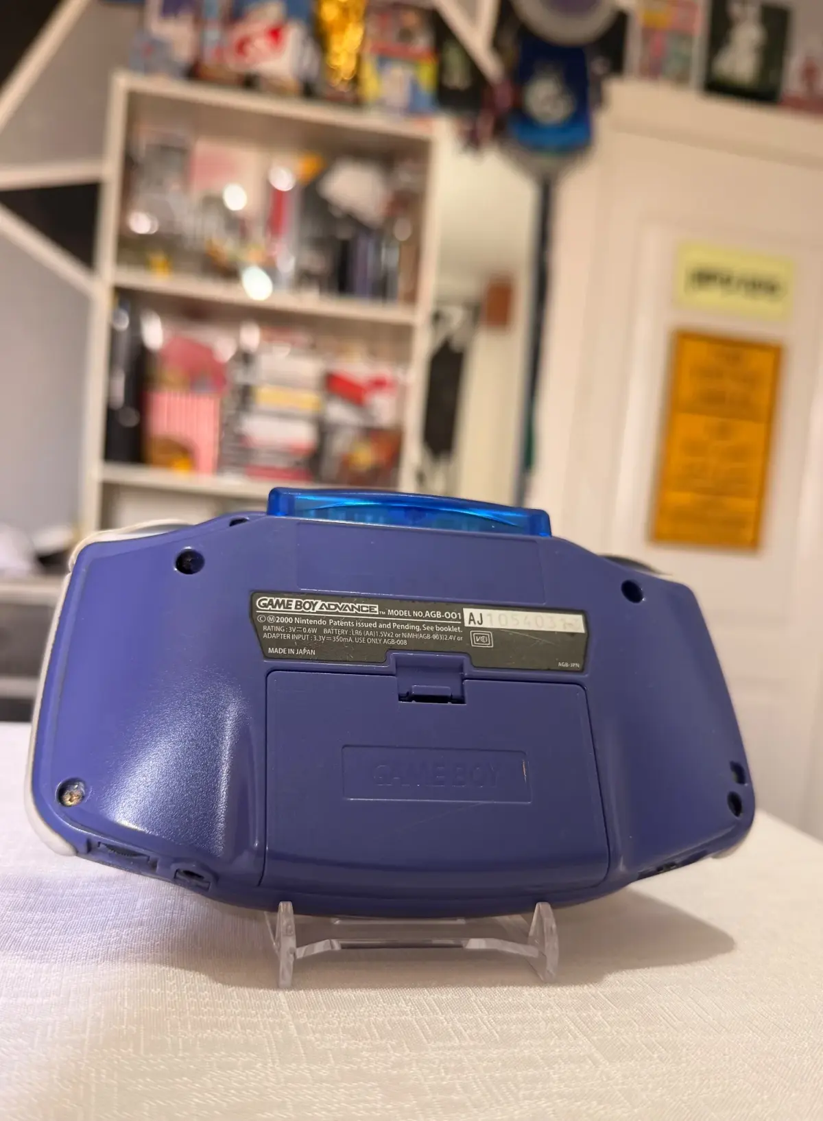 נינטנדו Game Boy advance Advance מקורי במצב כחדש + קלטת של 369 משחקים! 4