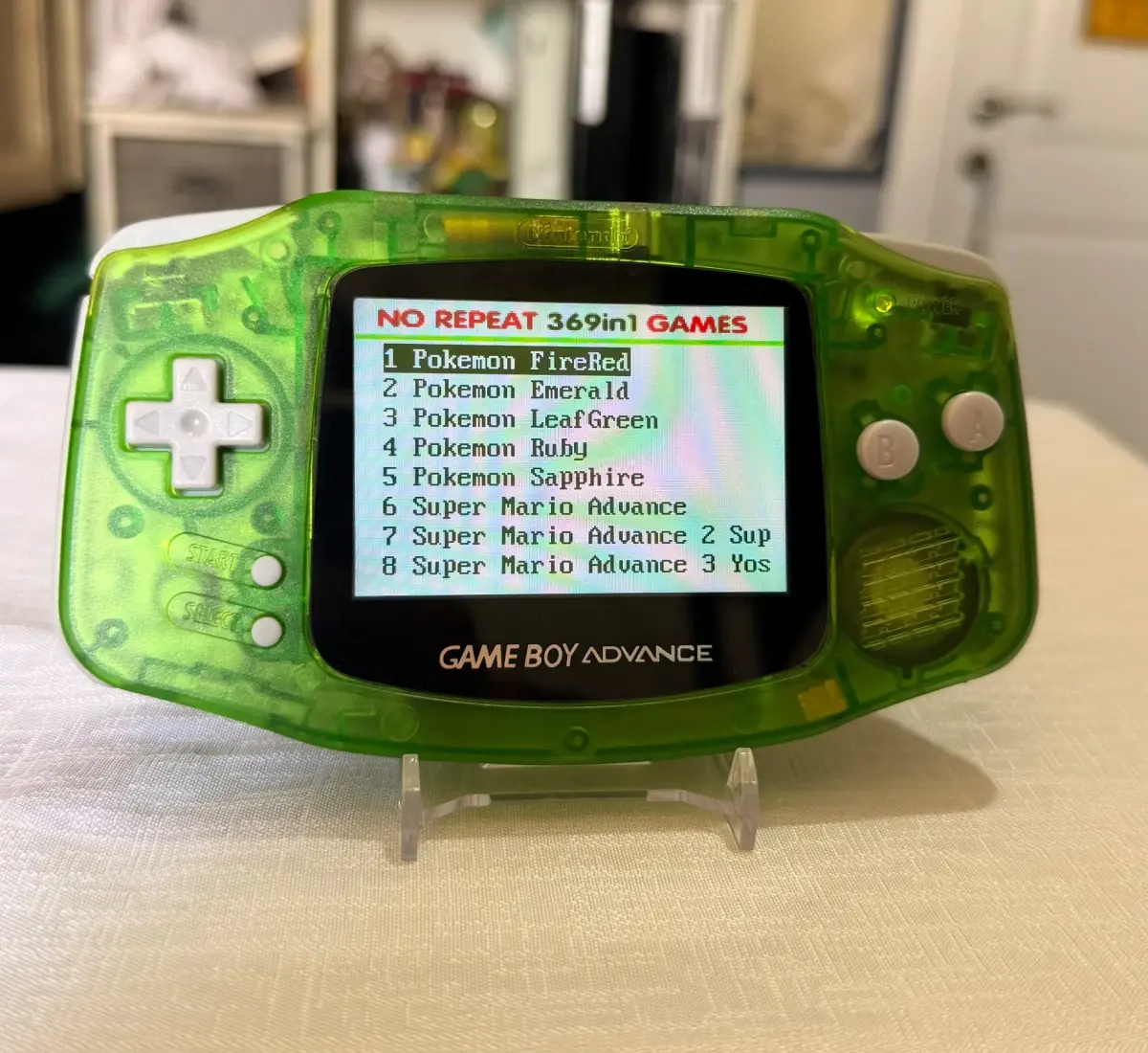 Game Boy Advance IPs screen  3