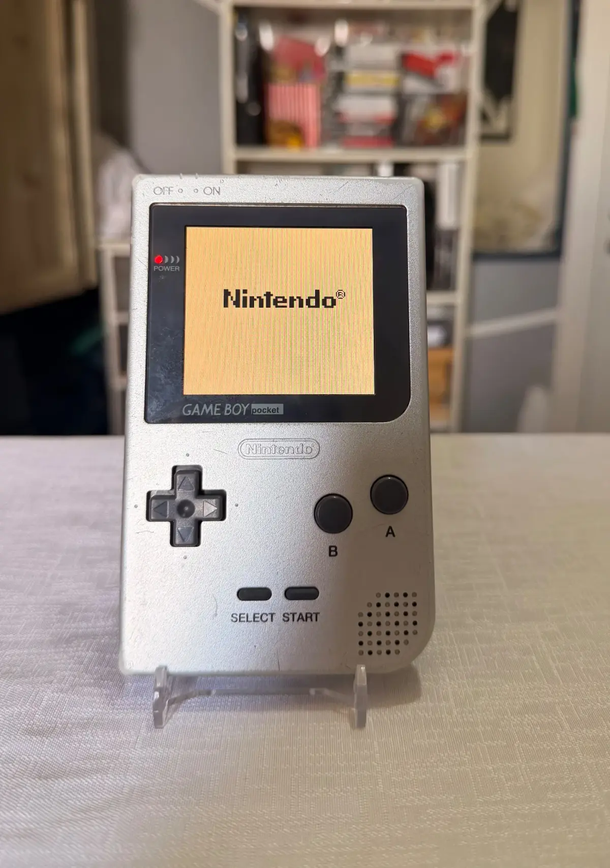נינטנדו Game Boy Pocket כסוף – IPs screen 