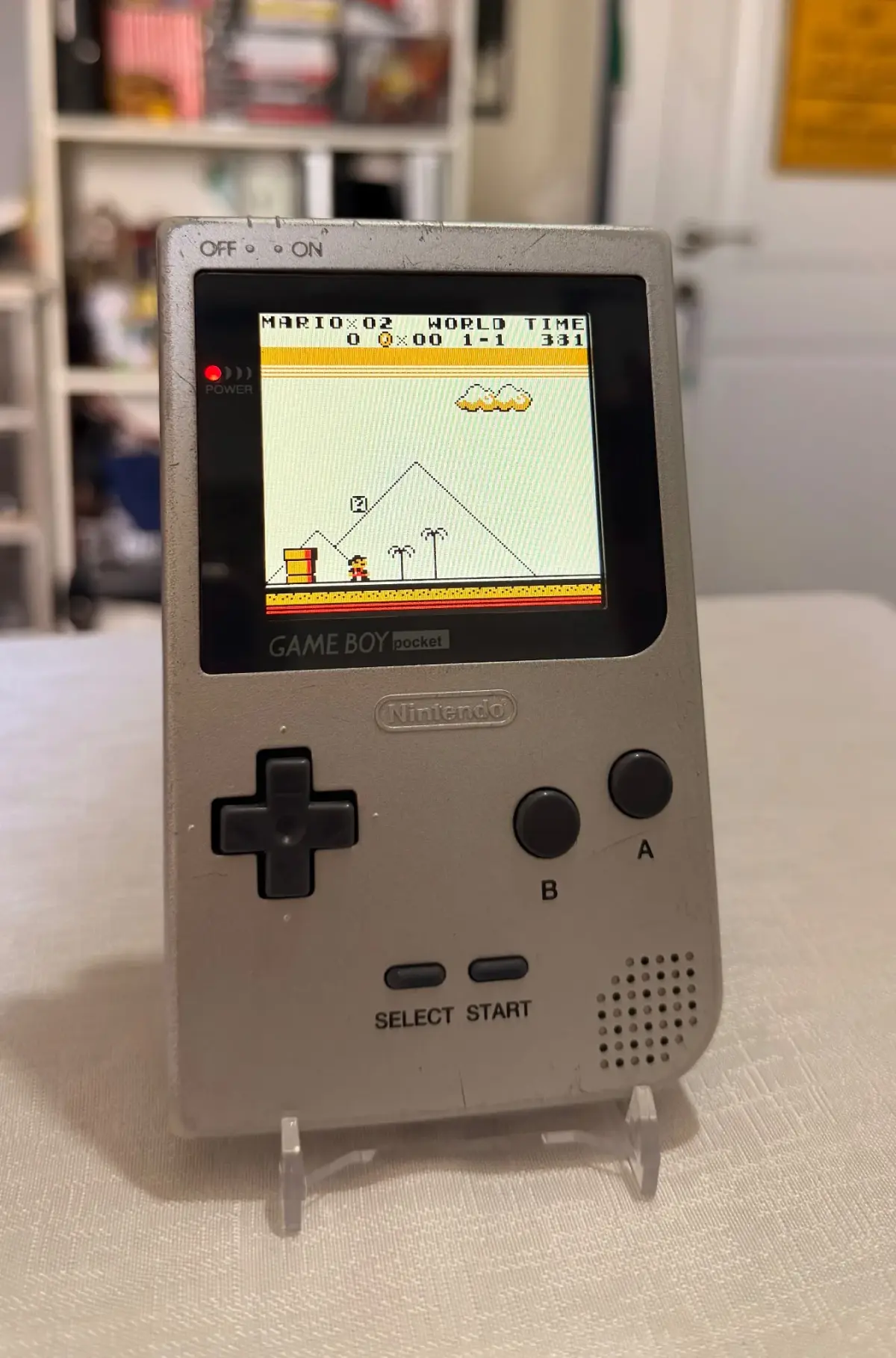 נינטנדו Game Boy Pocket כסוף – IPs screen  3