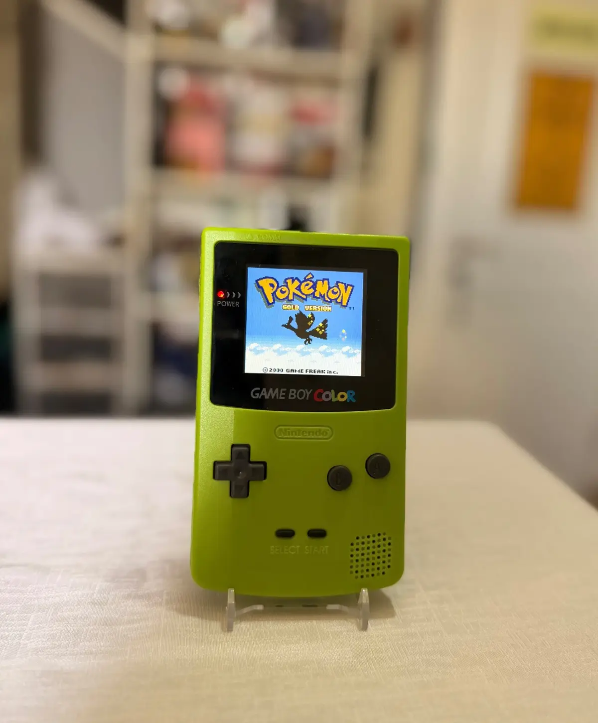 נינטנדו Game Boy Color IPs screen