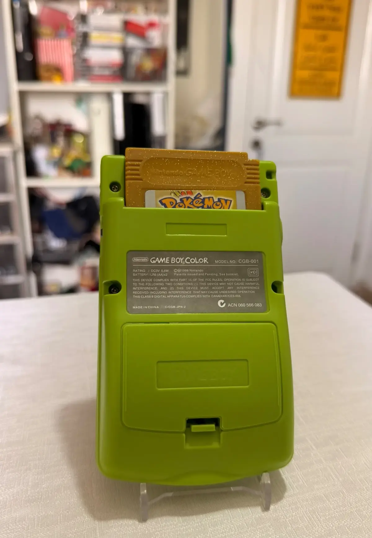 נינטנדו Game Boy Color IPs screen  2