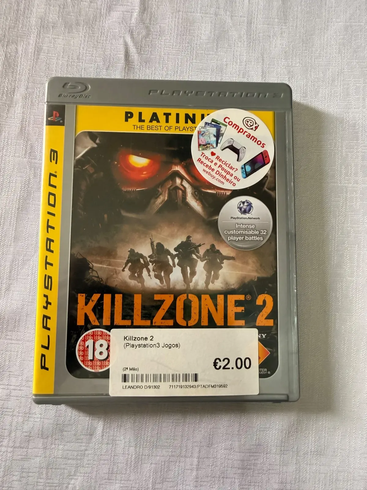 Killzone 2 Platinum – PlayStation 3 PS3