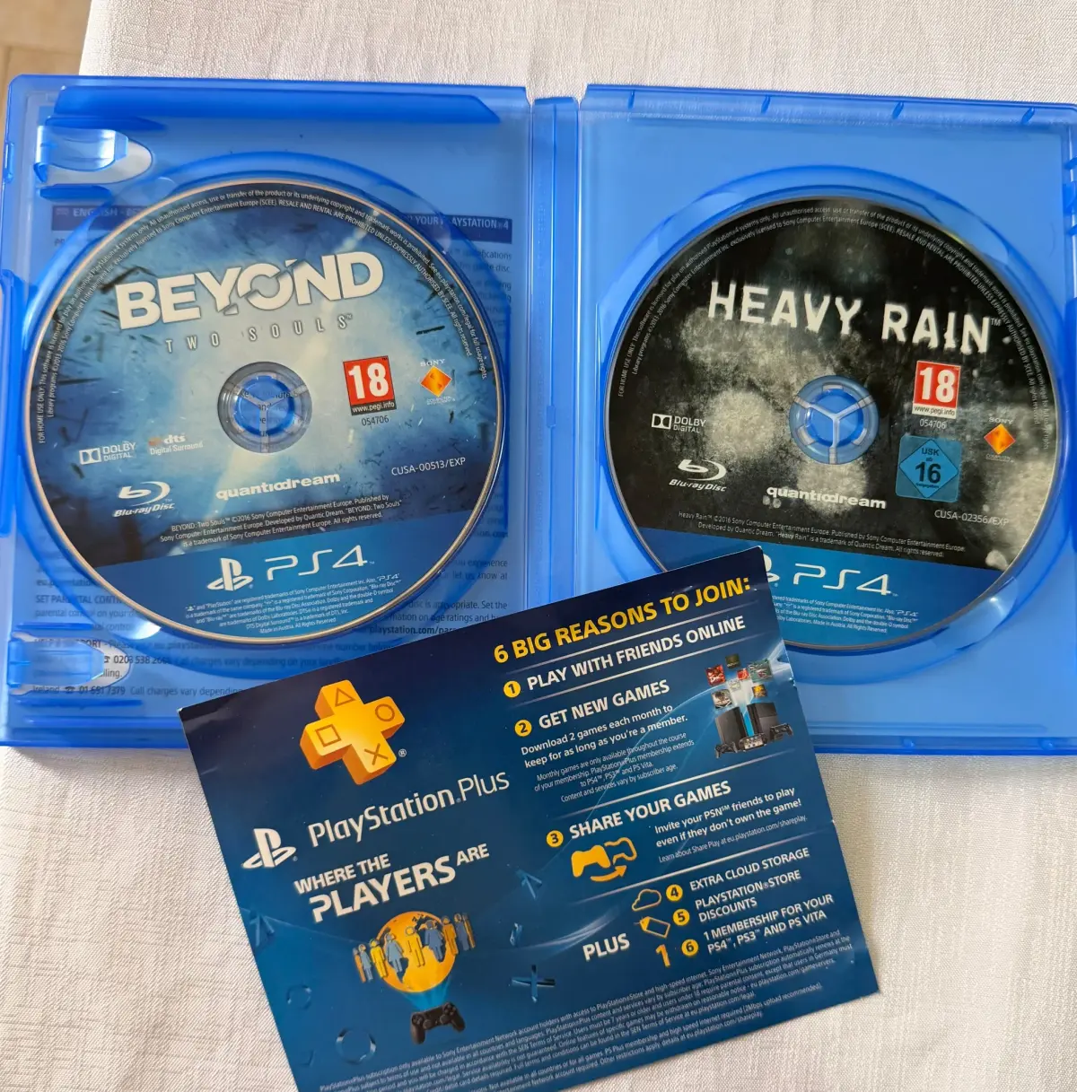Heavy Rain & Beyond: Two Souls Collection – PS4 | PAL 2