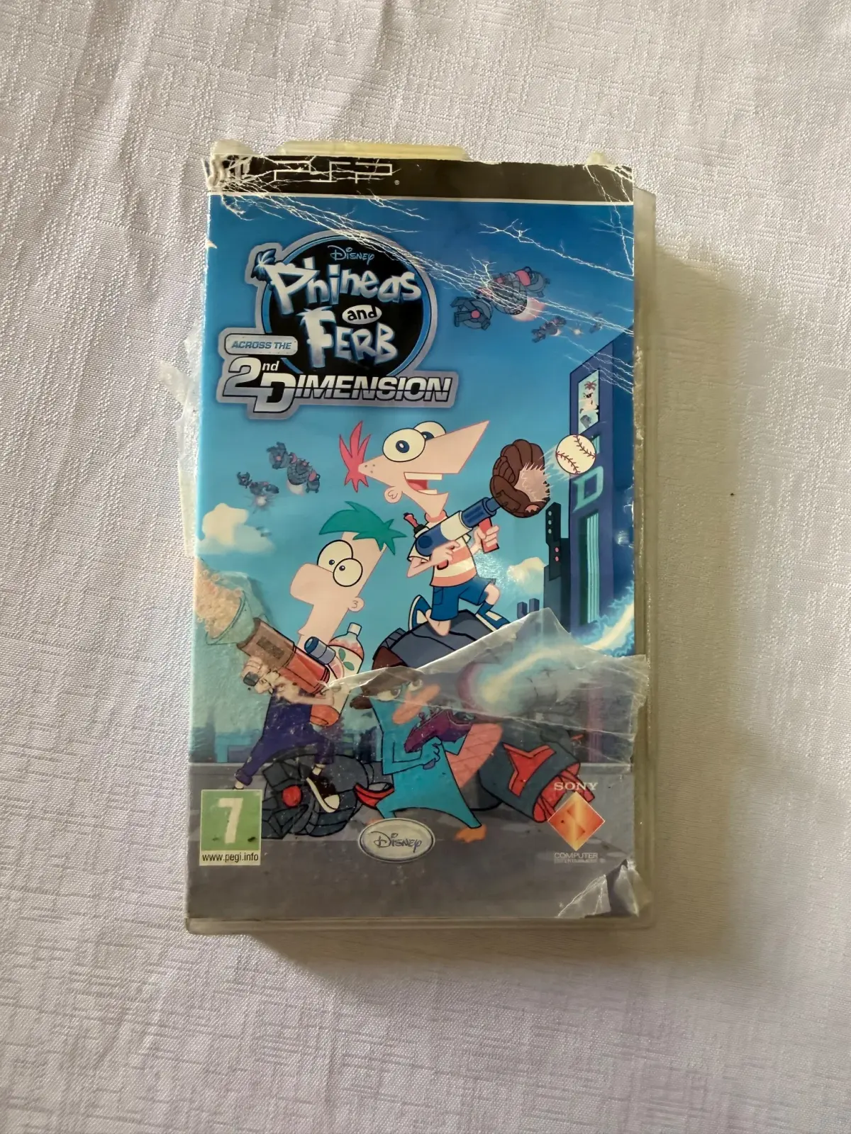 Phineas and Ferb: Across the 2nd Dimension – PSP | PAL | Complete