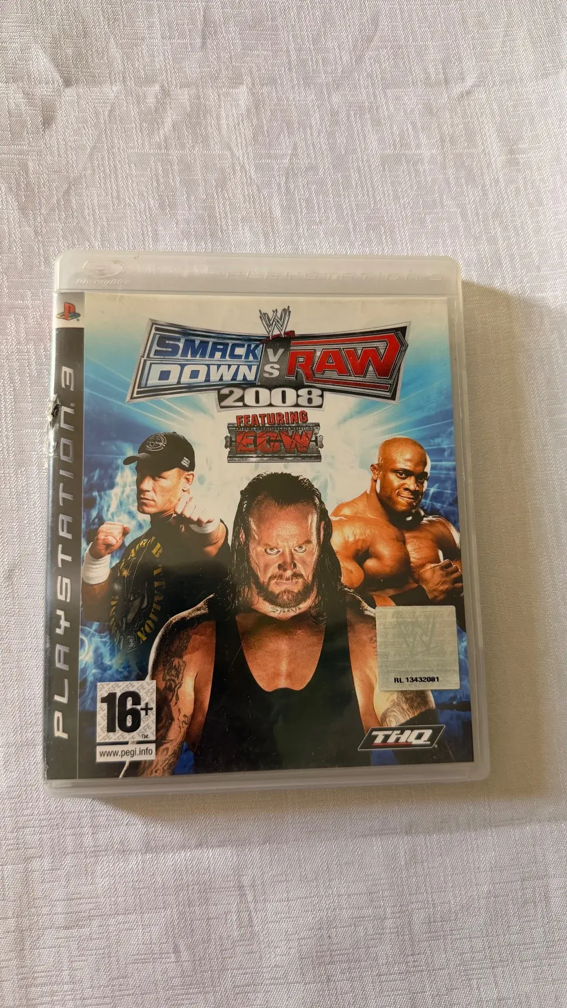 WWE SmackDown vs. Raw 2008 – PS3 | PlayStation 3 | PAL | Complete