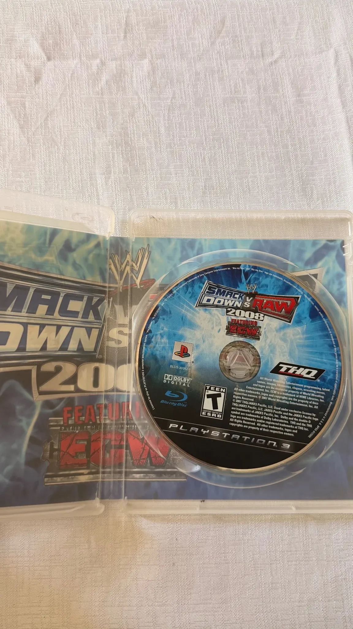 WWE SmackDown vs. Raw 2008 – PS3 | PlayStation 3 | PAL | Complete 2