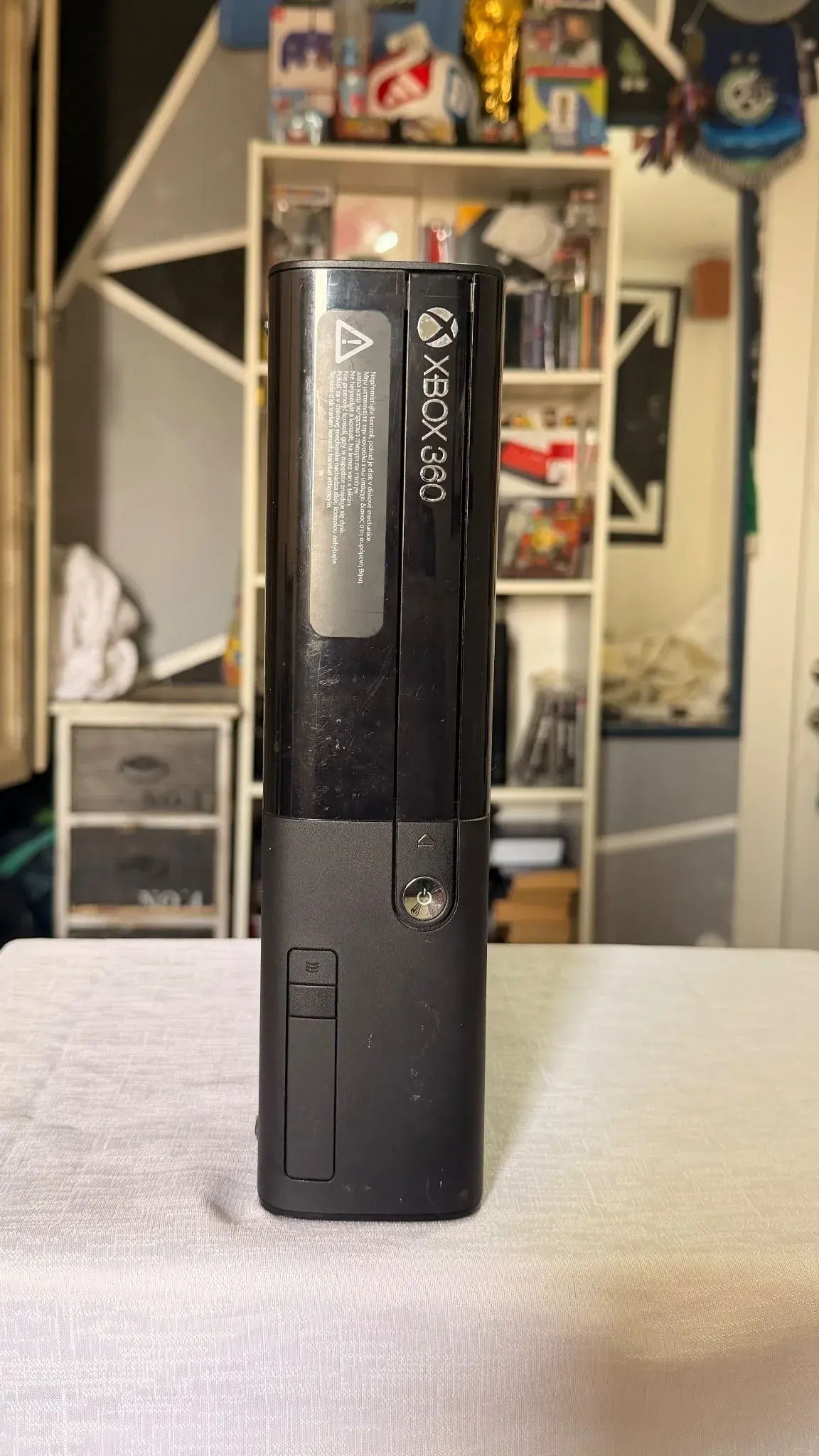 Xbox 360 S 250GB פרוצה + שלט + ספק כוח 3