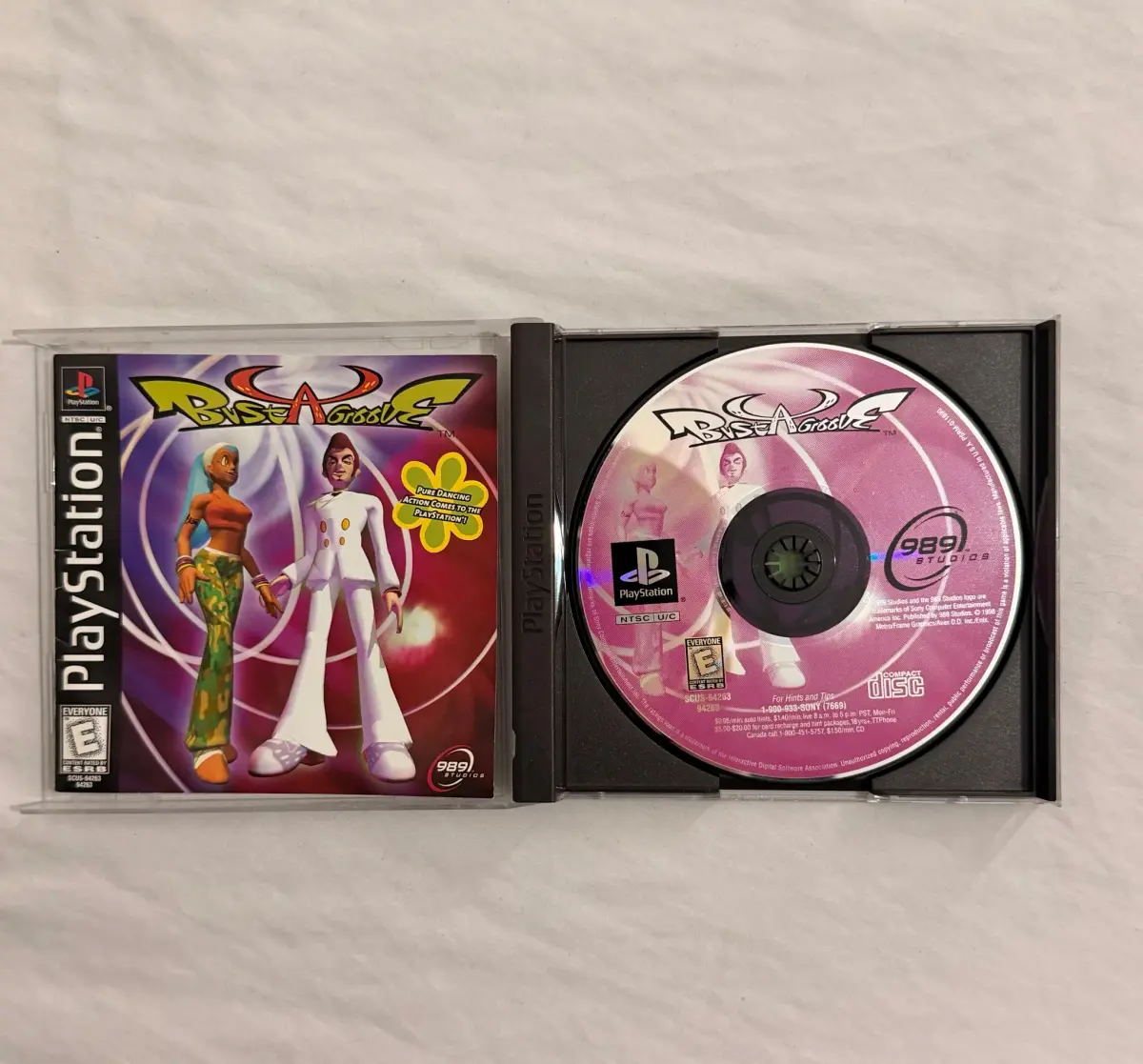 Bust A Groove – PlayStation 1 (PS1) – גרסה אמריקאית 2