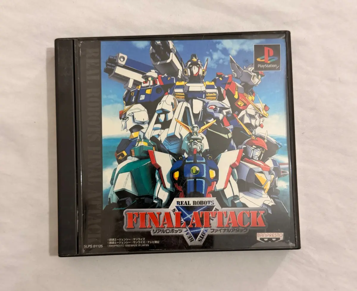 Real Robots Final Attack – PlayStation 1 (PS1)