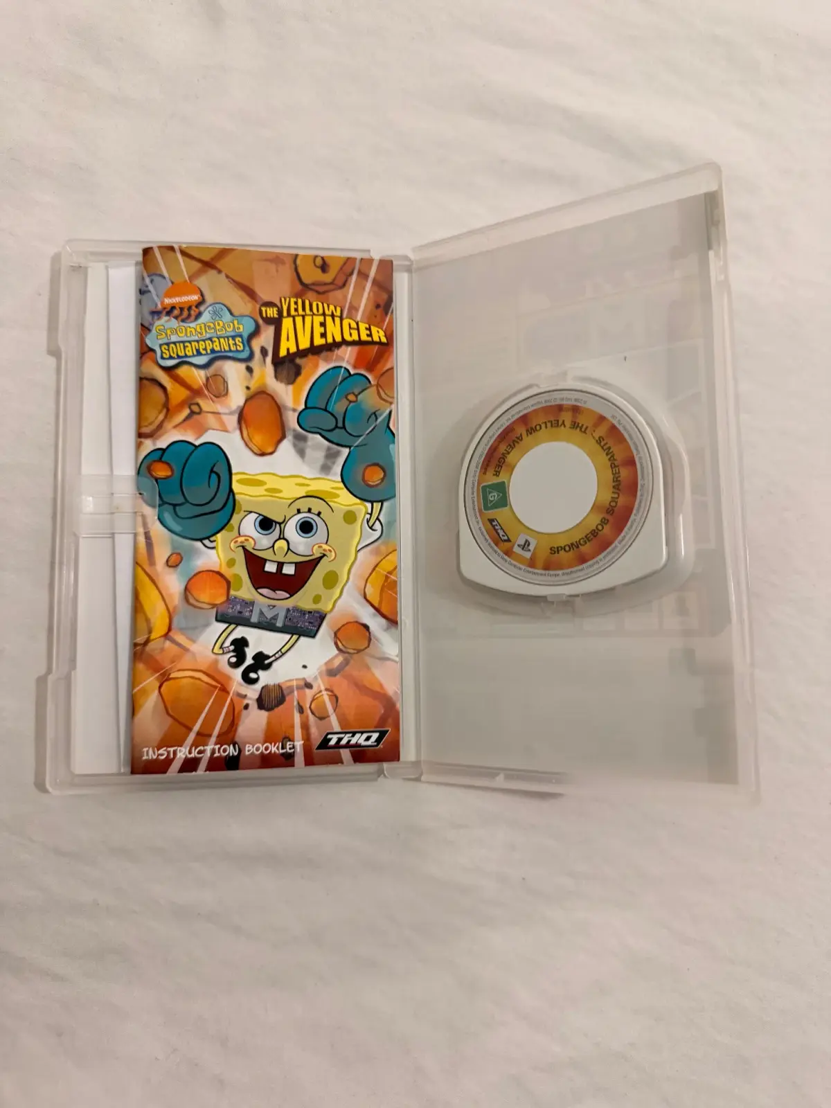 SpongeBob SquarePants: The Yellow Avenger – PSP Essentials – PSP 2