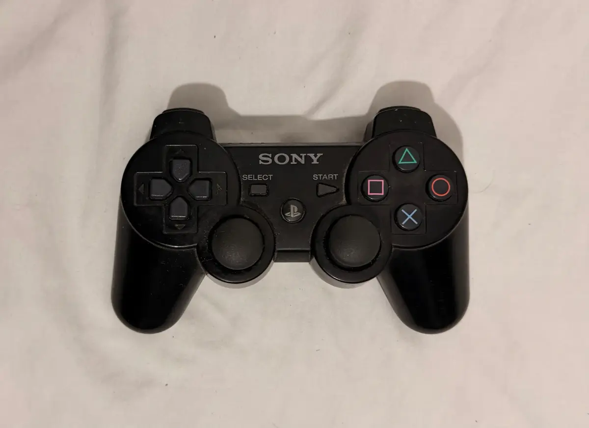שלט Sony DualShock 3 מקורי אלחוטי ל-PlayStation 3 (PS3) – שחור