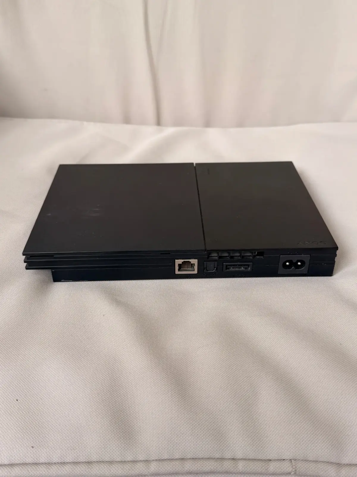 Sony PlayStation 2 Slim SCPH-90004 – קונסולת רטרו שחורה 3