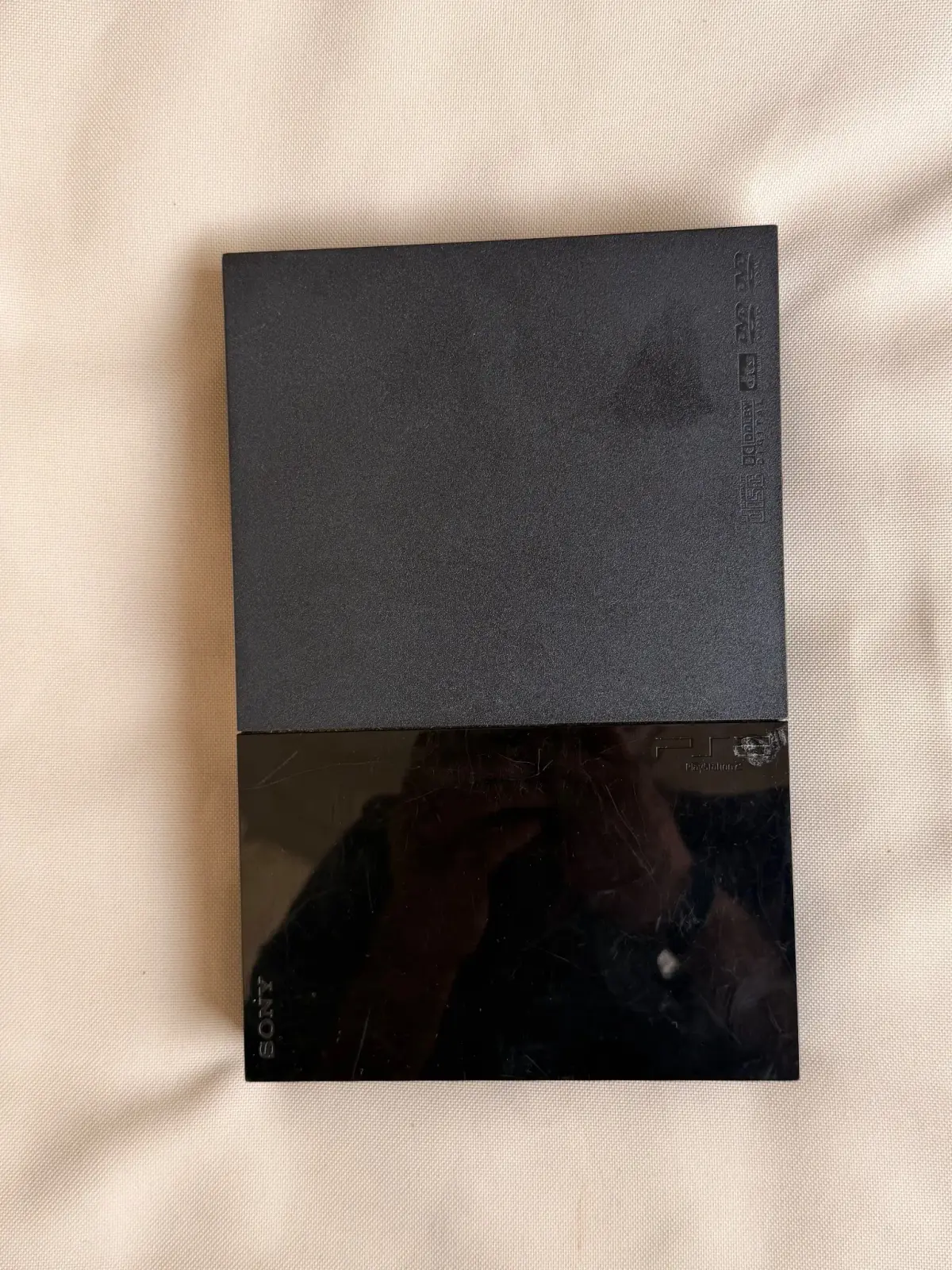 Sony PlayStation 2 Slim SCPH-90004 – קונסולת רטרו שחורה 2