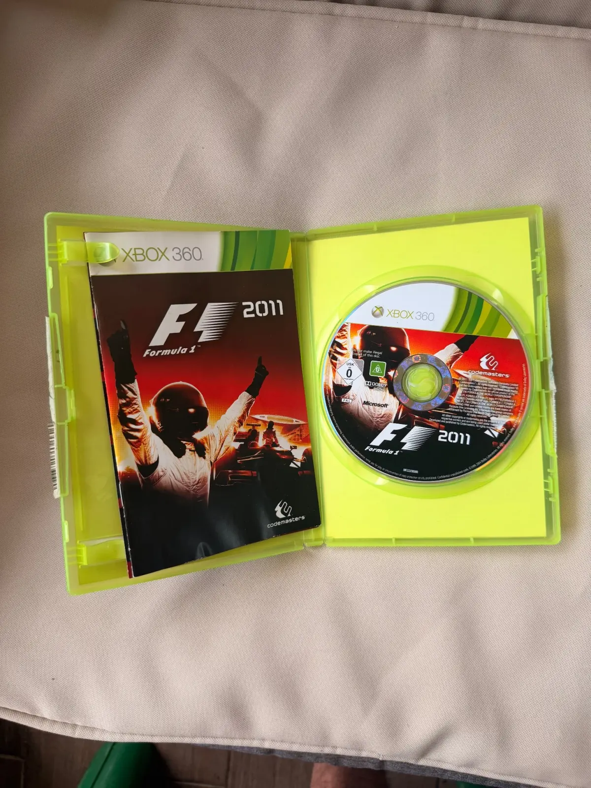 F1 2011 – Xbox 360 פורמולה אחד.  2