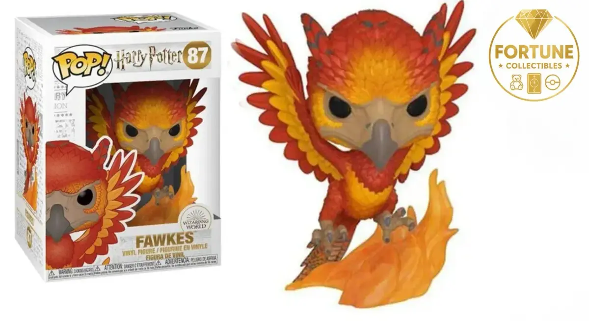 בובת פאנקו פופ Fawkes – עוף החול פוקס הארי פוטר (Harry Potter #87)
