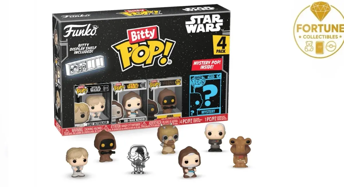 Funko Bitty POP! Star Wars - Luke Skywalker 4-Pack